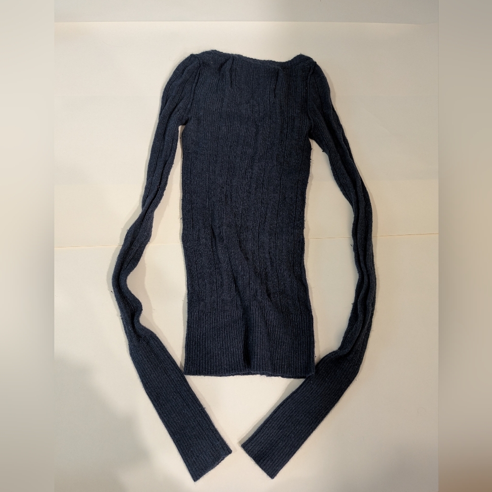 Abercrombie & Fitch Dark Blue Sweater - Picture 2 of 4